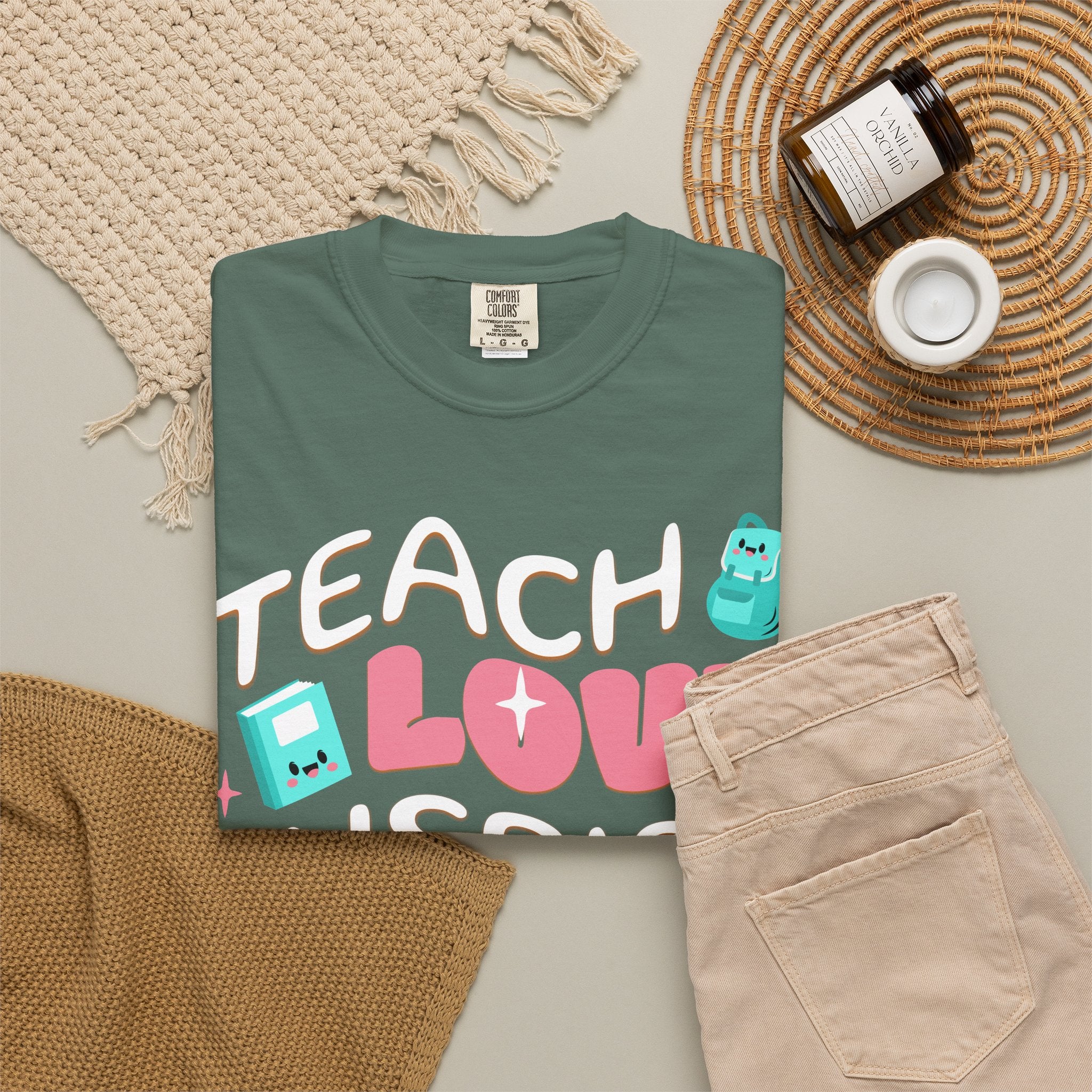 Teach Love Inspire T-Shirt — Cute Teacher Appreciation Tee