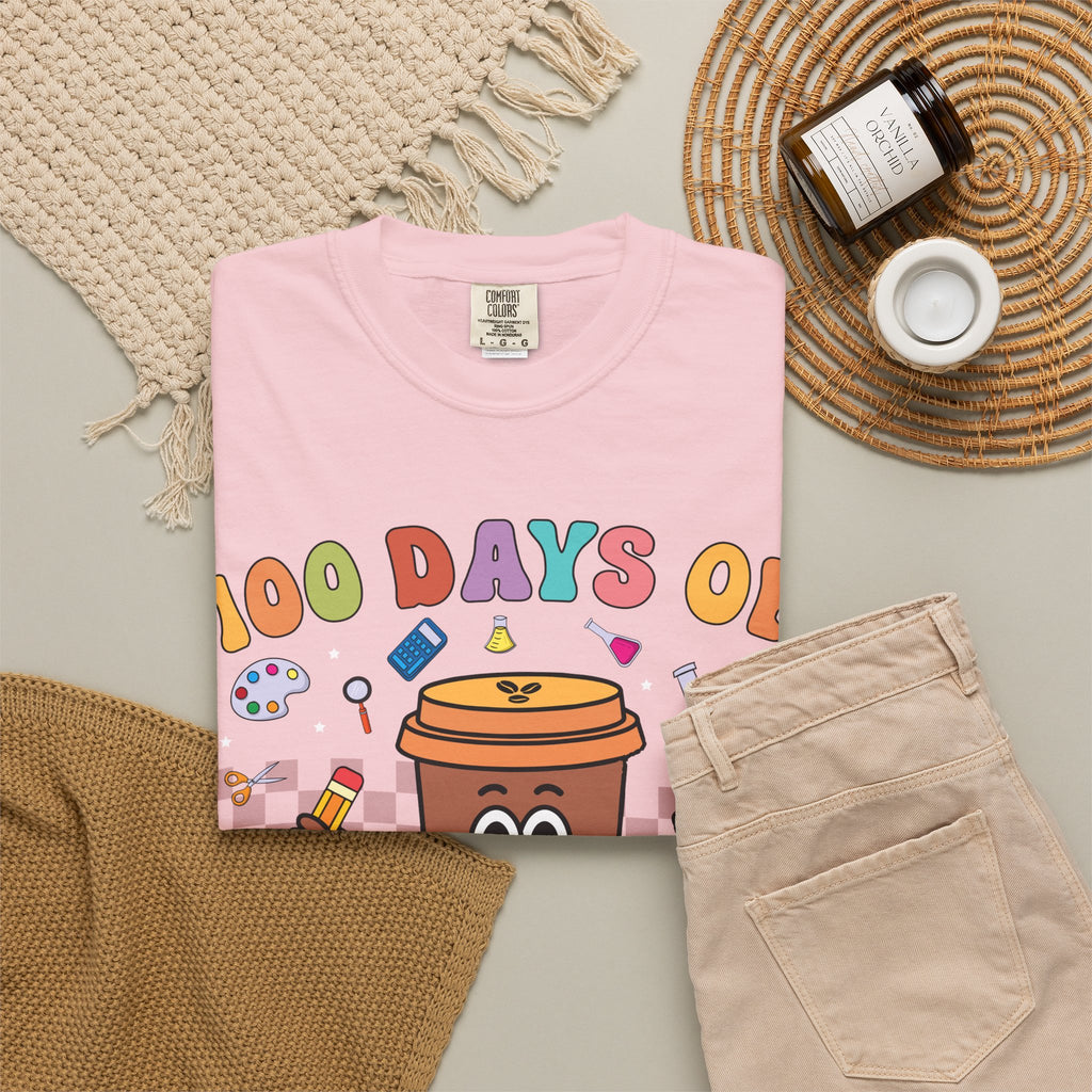 100 Days of Coffee & Chaos T-Shirt