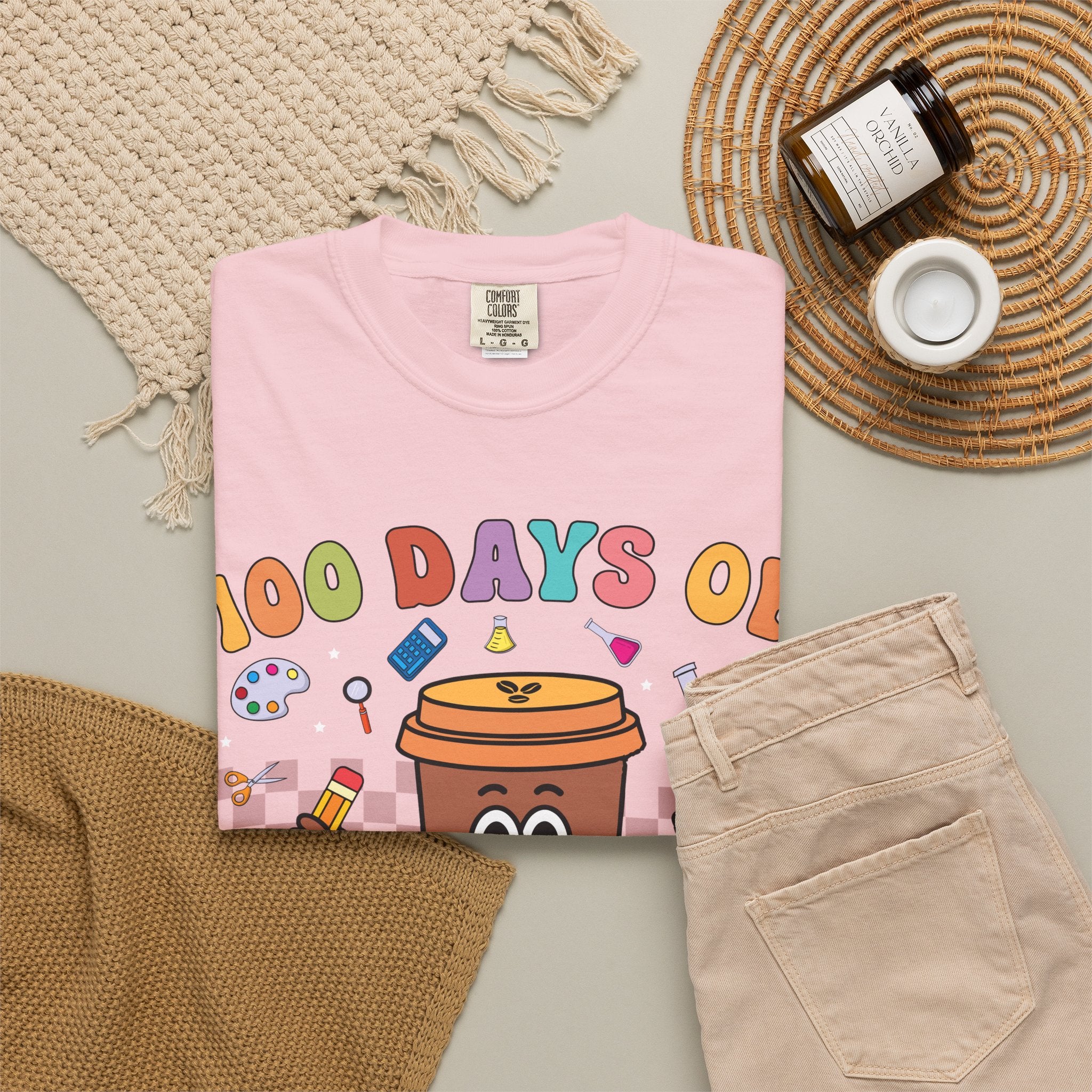 100 Days of Coffee & Chaos T-Shirt