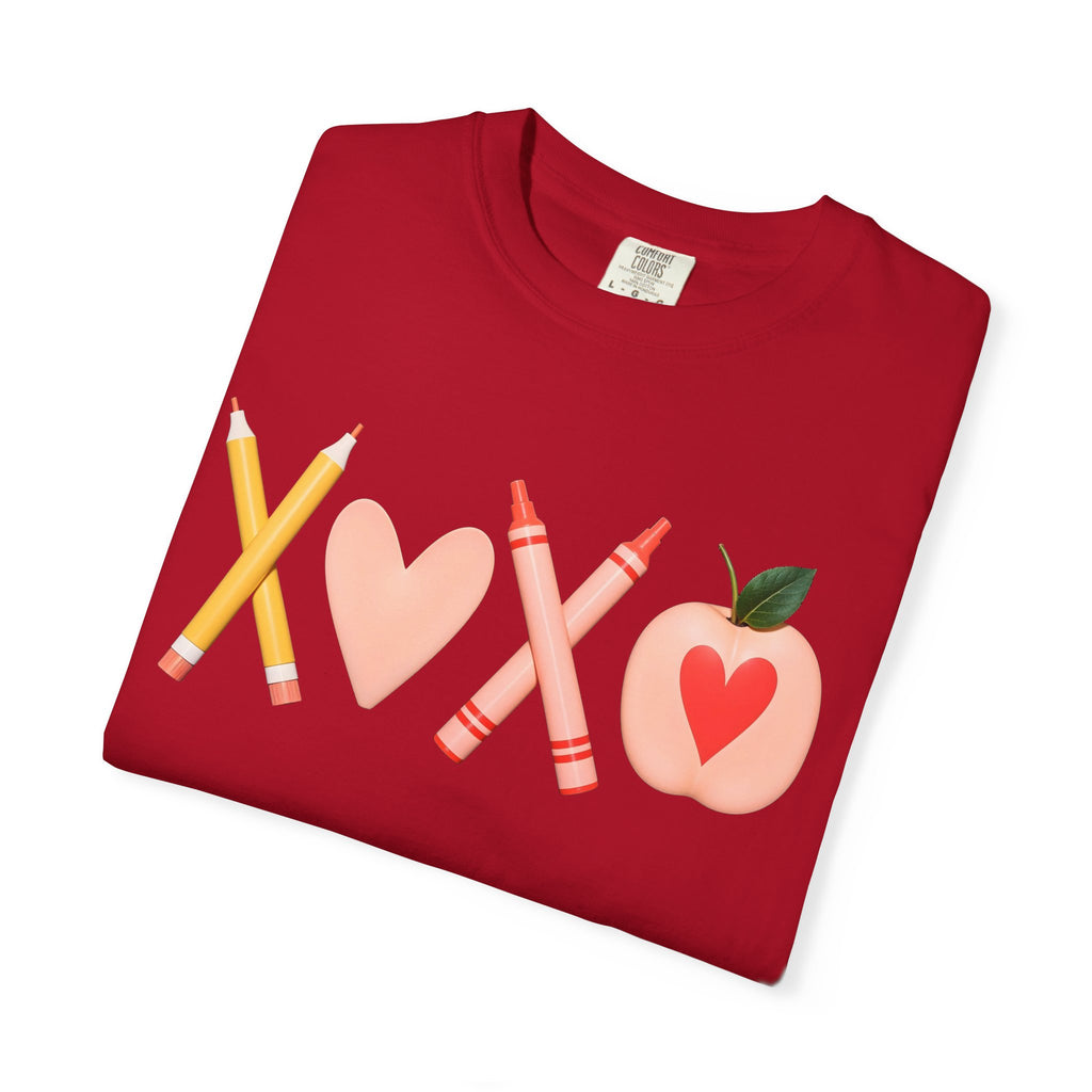 Teacher Love T-Shirt – XOXO Pencils & Apple School Tee