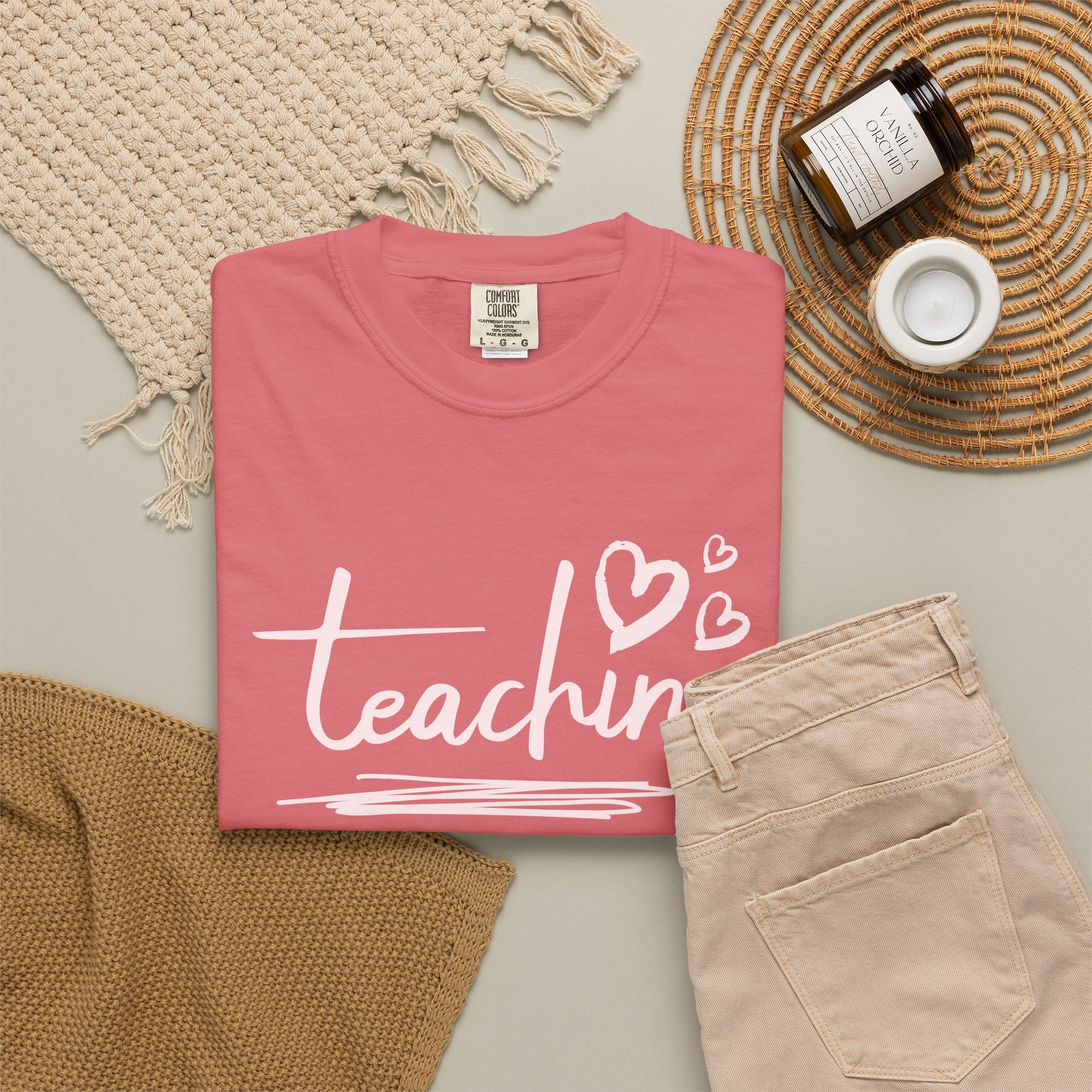 Teaching Is a Work of Heart T-Shirt