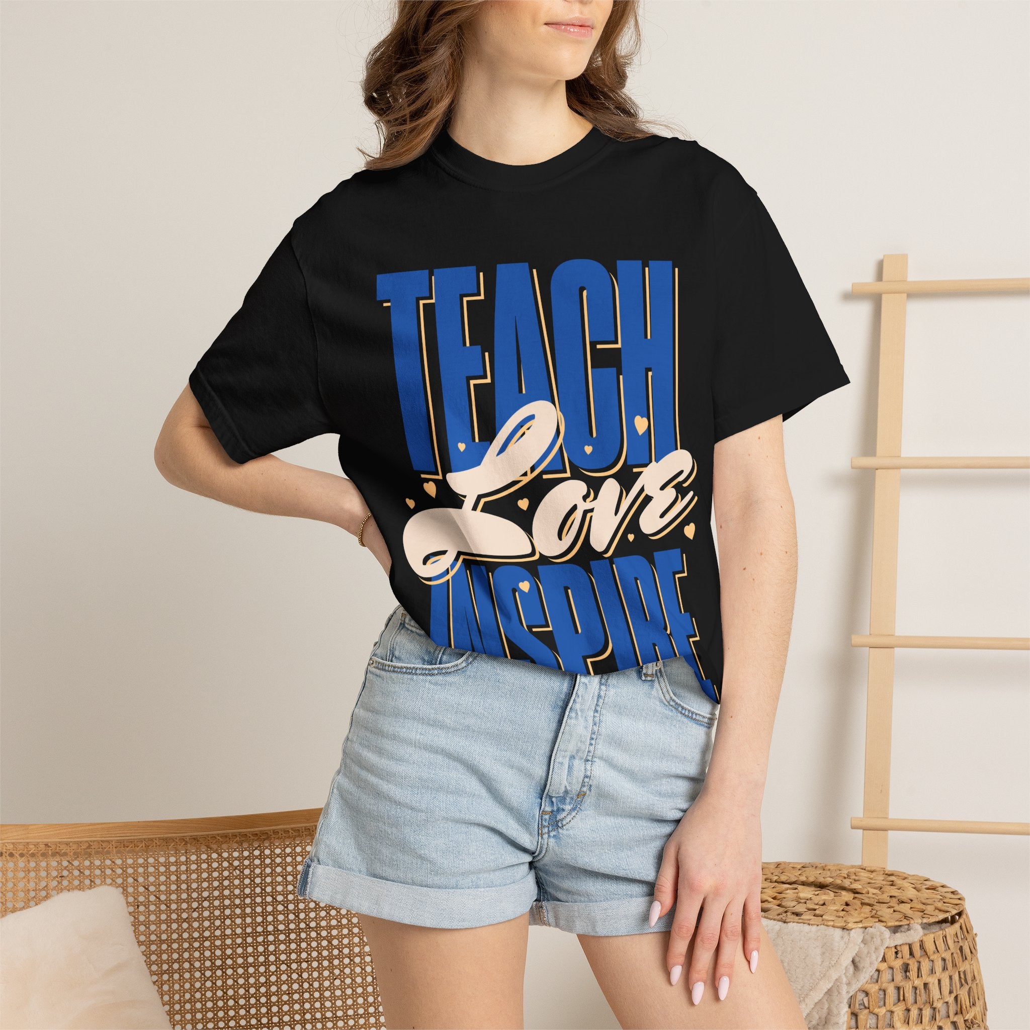 Teach Love Inspire T‑Shirt — Inspirational Teacher Gift Tee