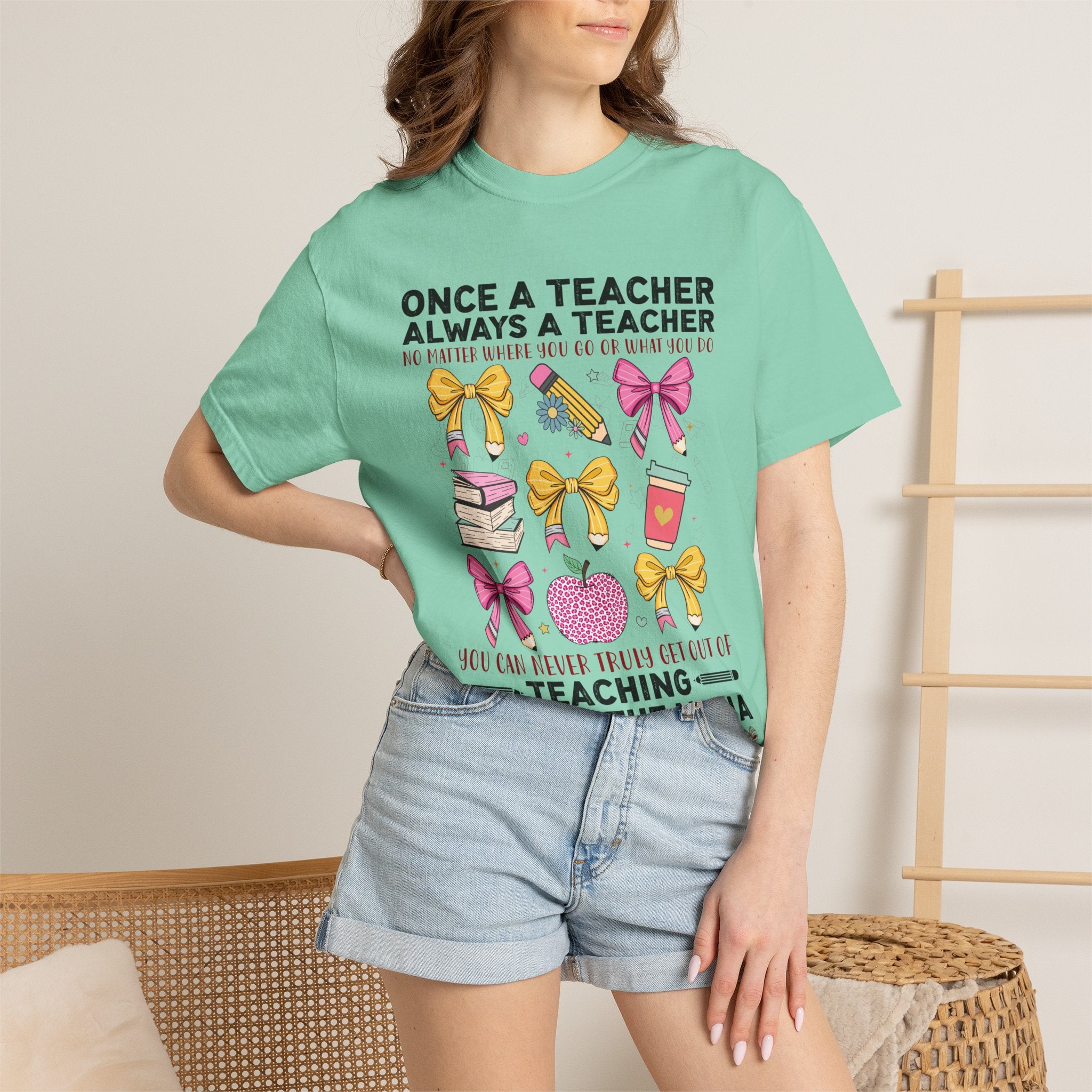 Teacher Mafia Graphic T-Shirt — "Once a Teacher, Always a Teacher"