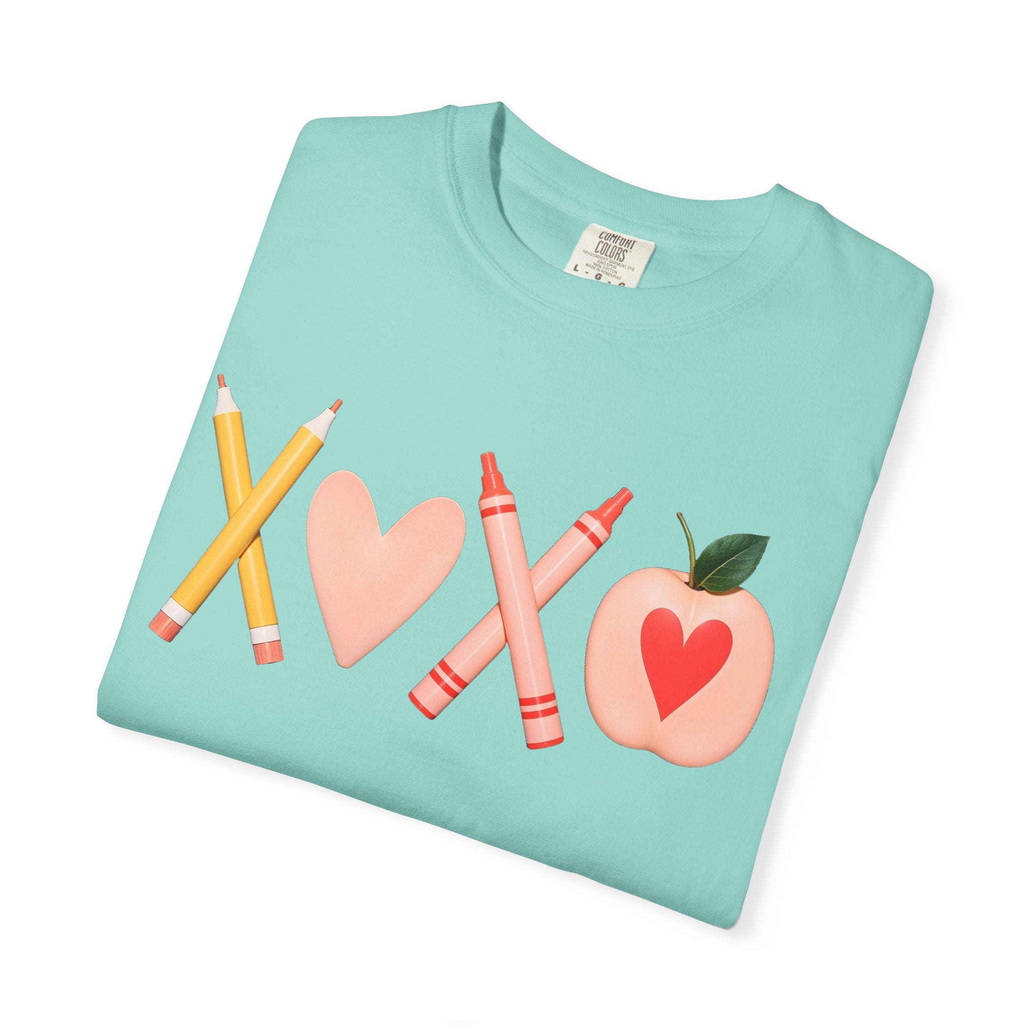 Teacher Love T-Shirt – XOXO Pencils & Apple School Tee