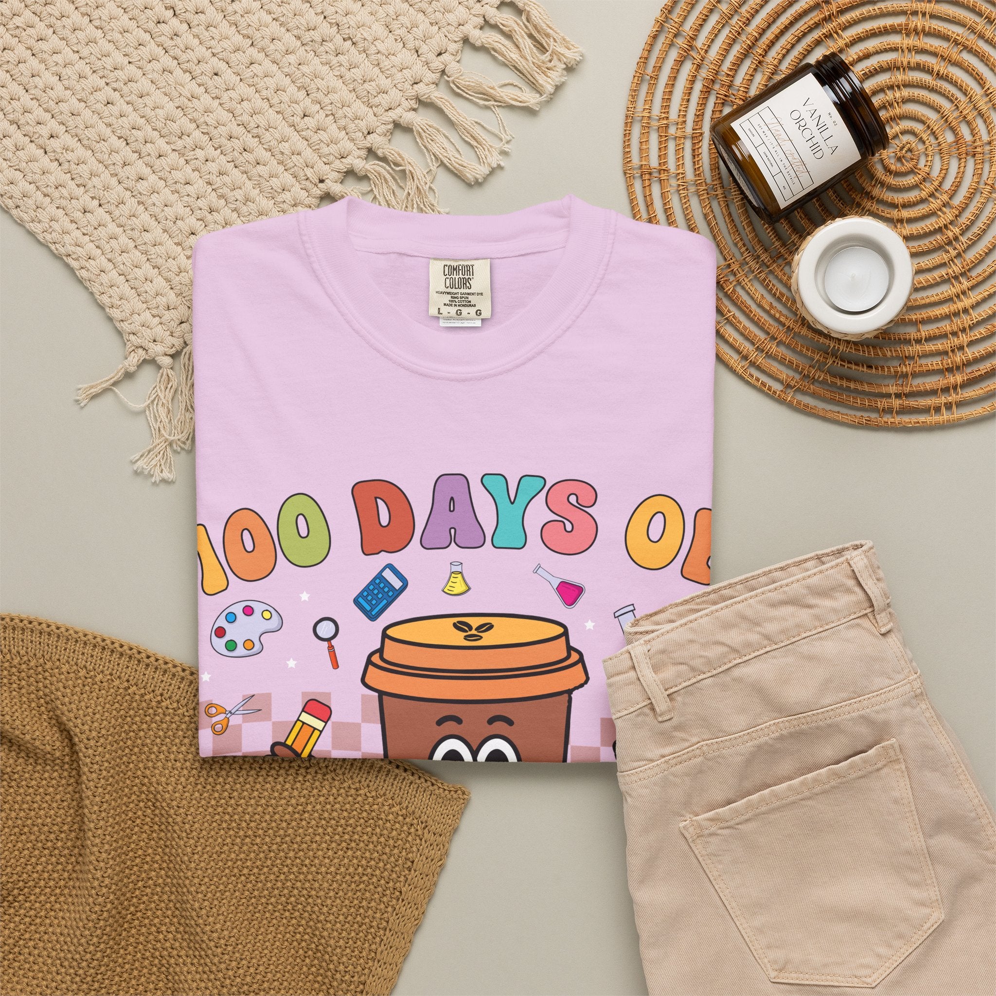 100 Days of Coffee & Chaos T-Shirt