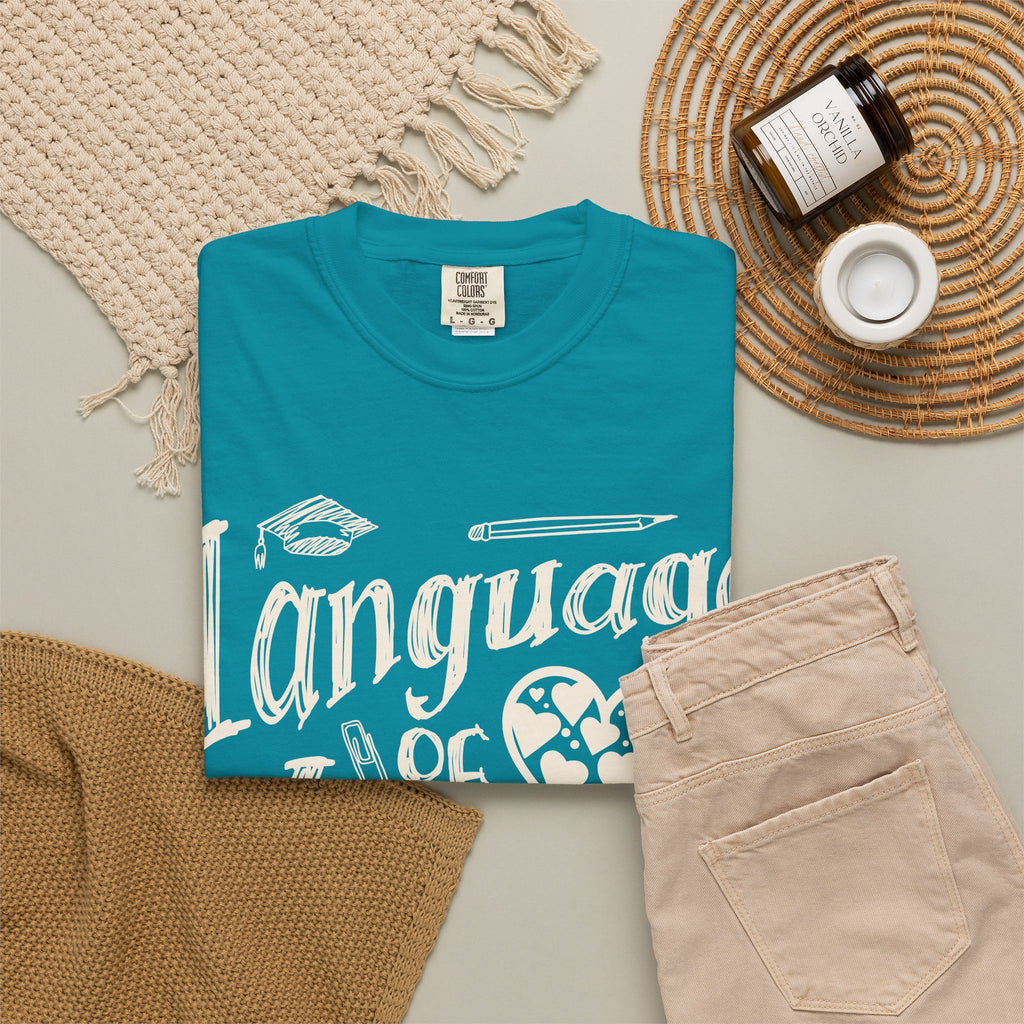 Language of Love T-Shirt — Teachers & Children Connect Graphic Tee