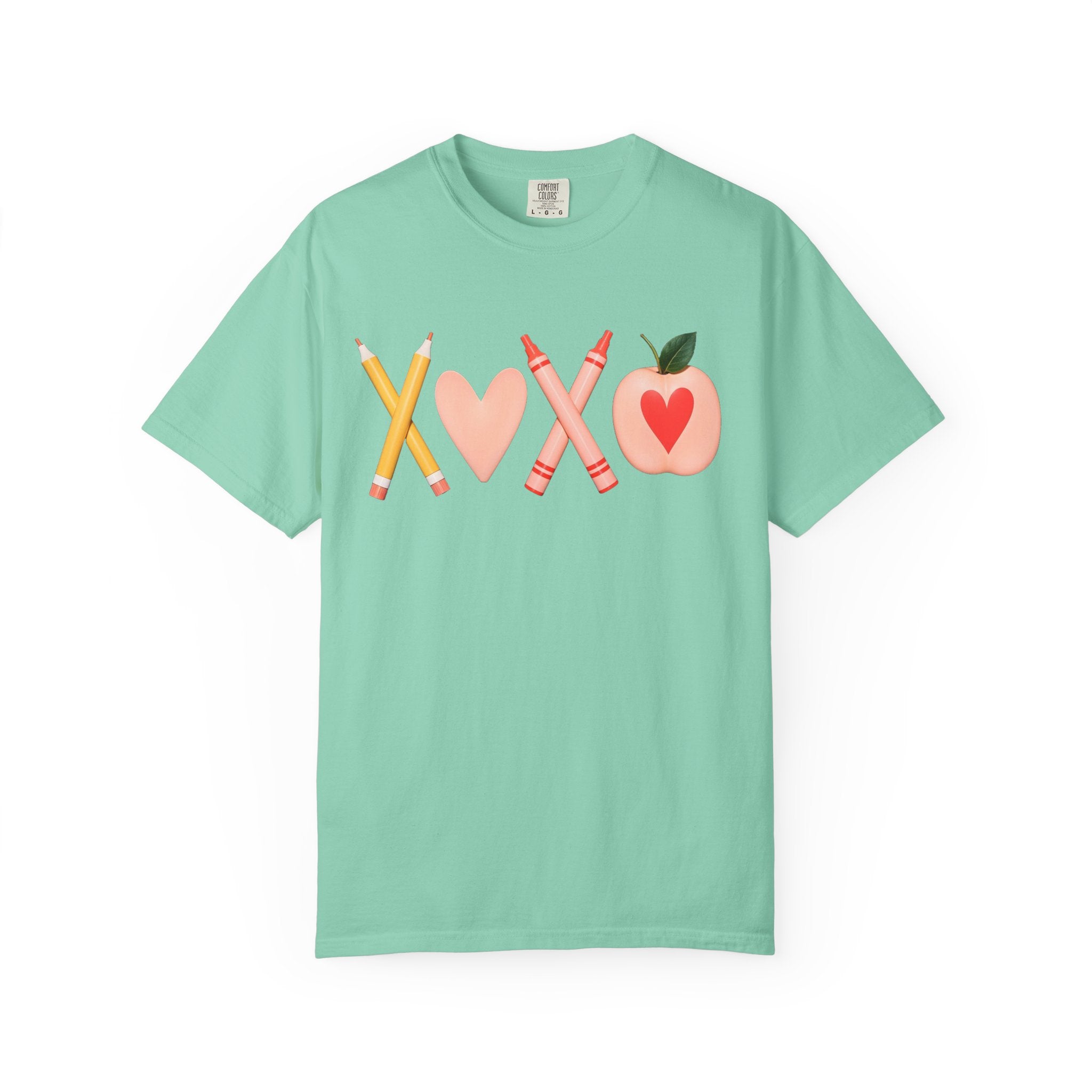 Teacher Love T-Shirt – XOXO Pencils & Apple School Tee