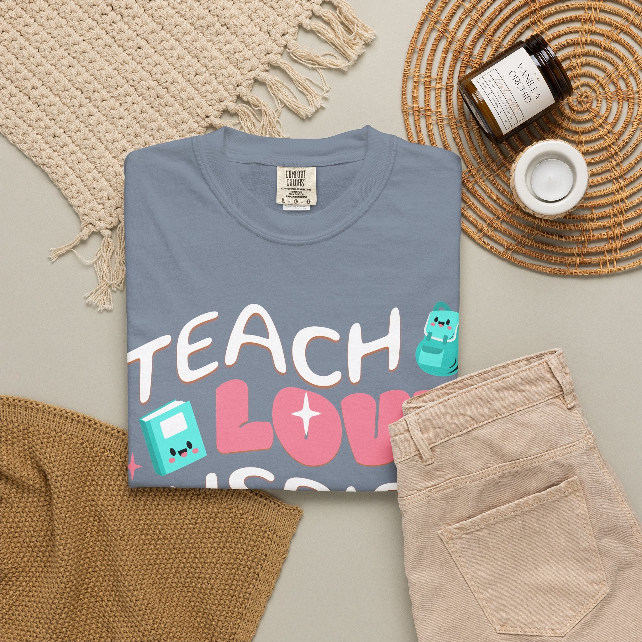 Teach Love Inspire T-Shirt — Cute Teacher Appreciation Tee
