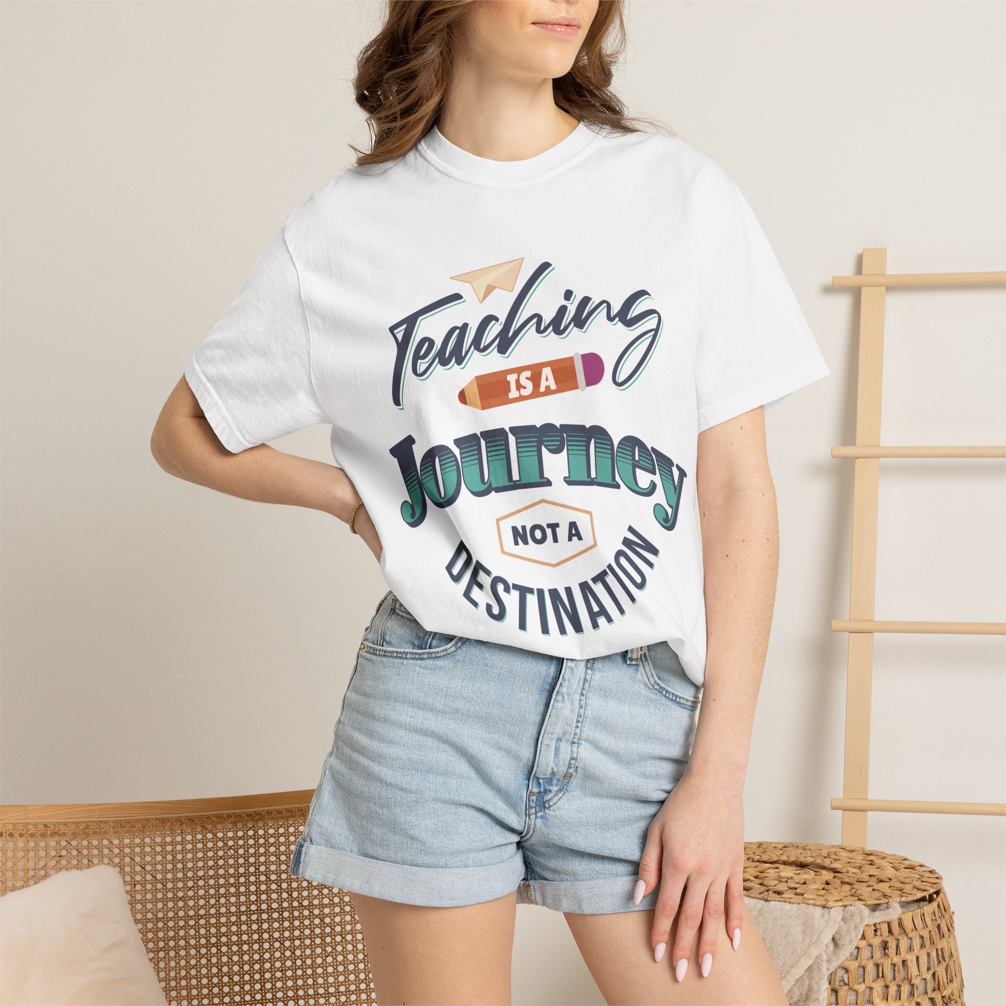 Teaching Is a Journey T‑Shirt – Inspirational Teacher Shirt
