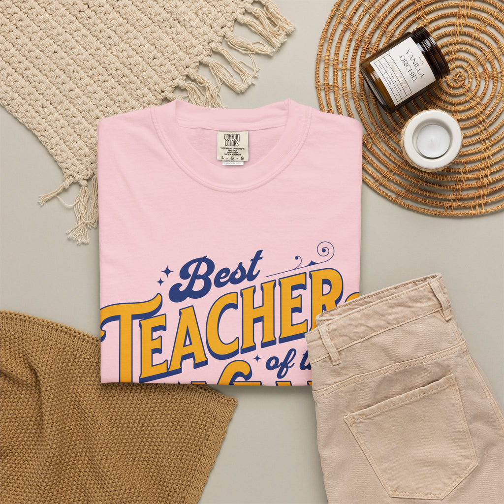 Best Teacher of the Year T-Shirt — Teacher Appreciation Gift