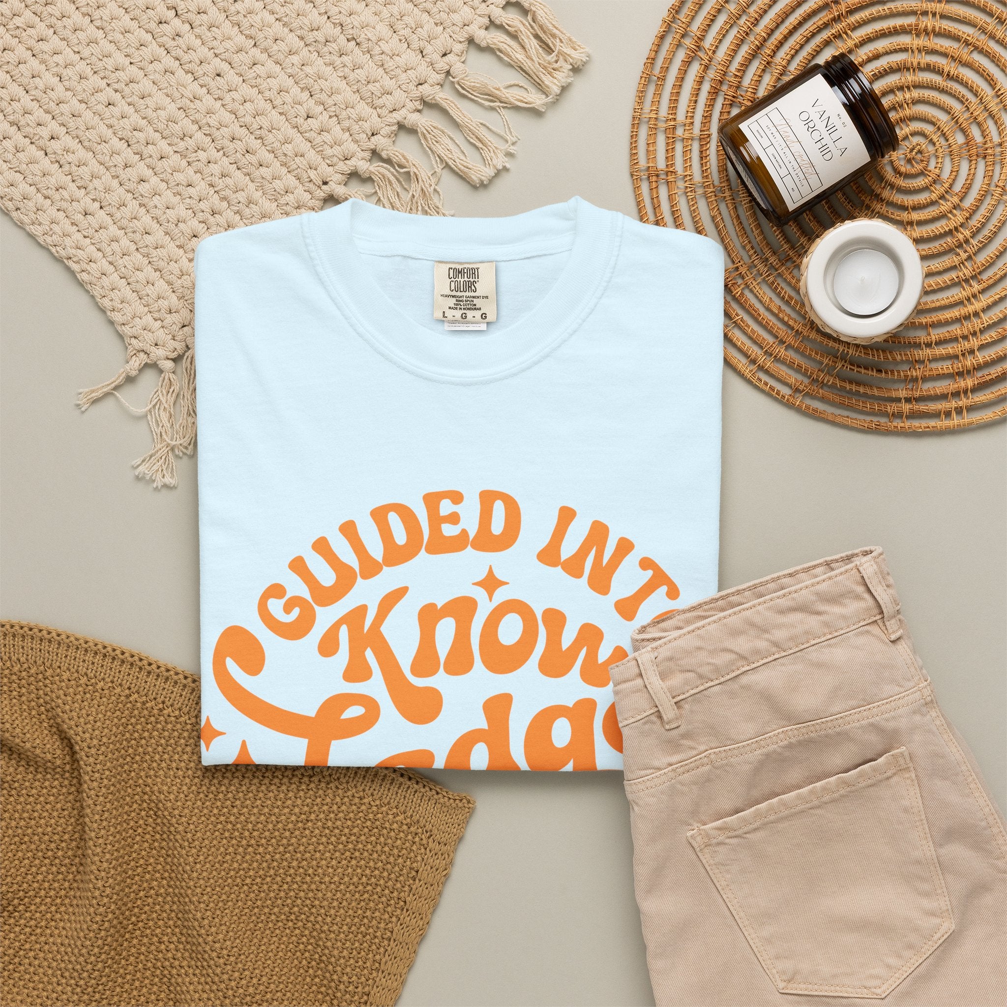 Guided Into Knowledge By Teacher T-Shirt — Retro Teacher Appreciation Tee
