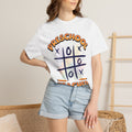 Preschool Teacher Tic-Tac-Toe T-Shirt — Hello Kindergarten Classroom Tee