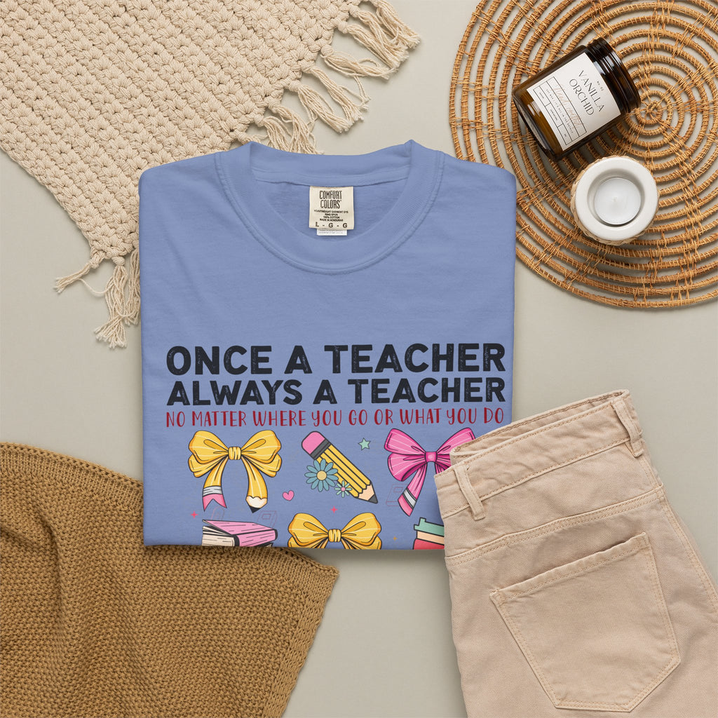Teacher Mafia Graphic T-Shirt — "Once a Teacher, Always a Teacher"