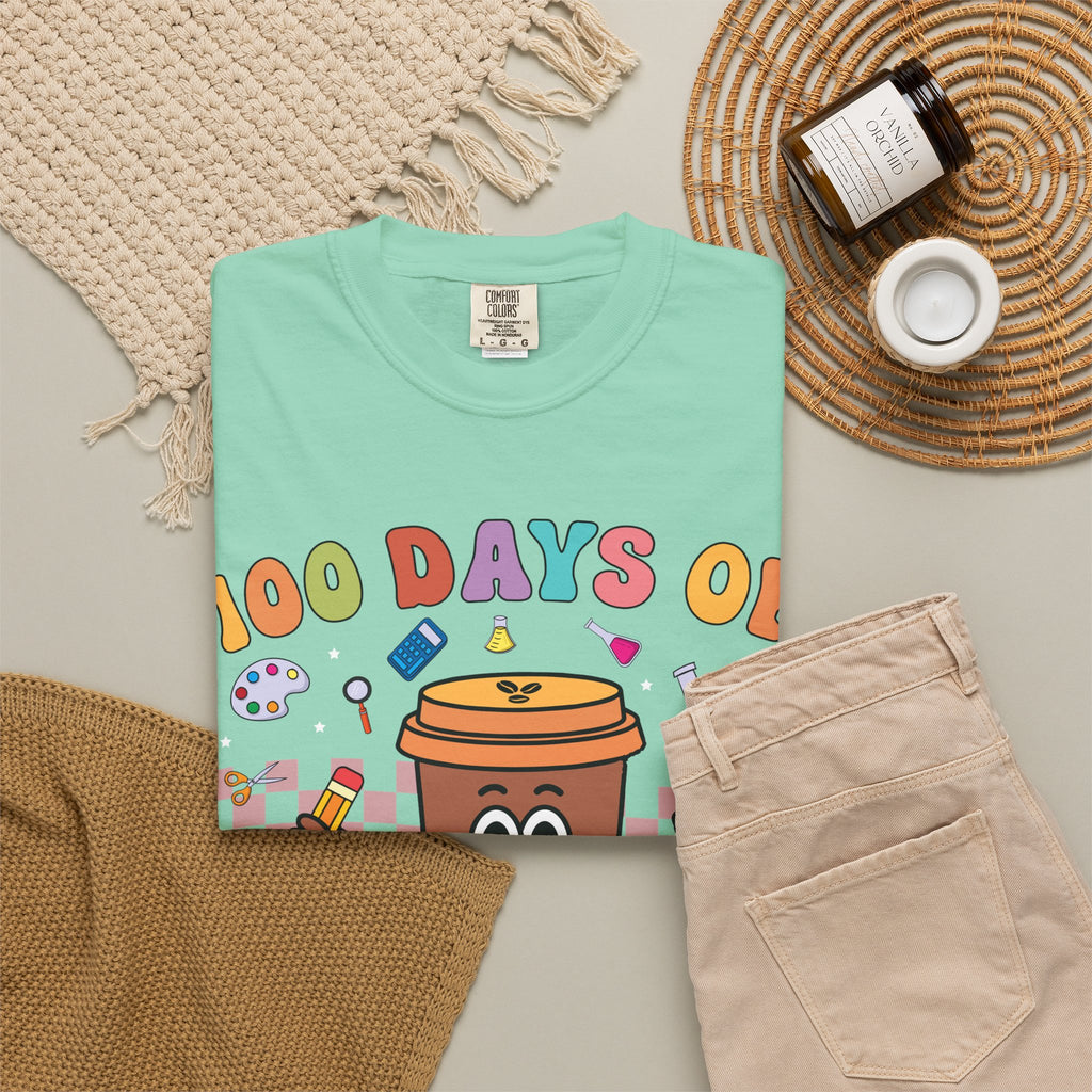 100 Days of Coffee & Chaos T-Shirt