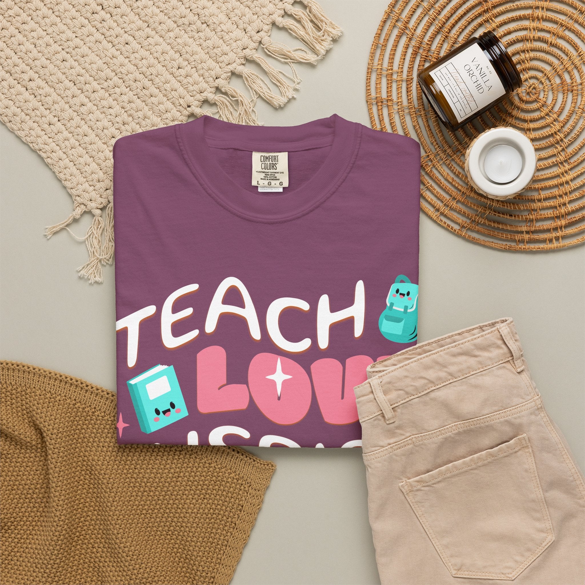 Teach Love Inspire T-Shirt — Cute Teacher Appreciation Tee