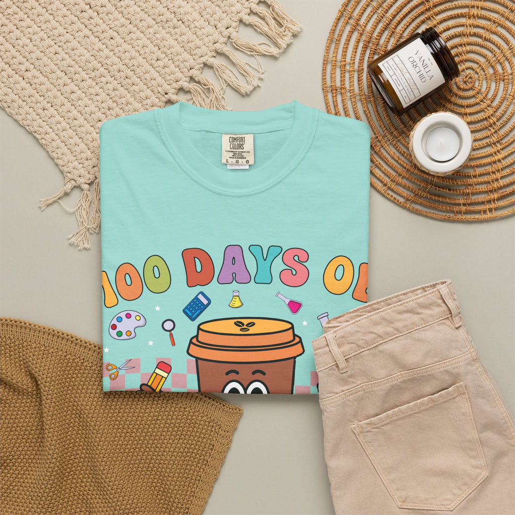 100 Days of Coffee & Chaos T-Shirt