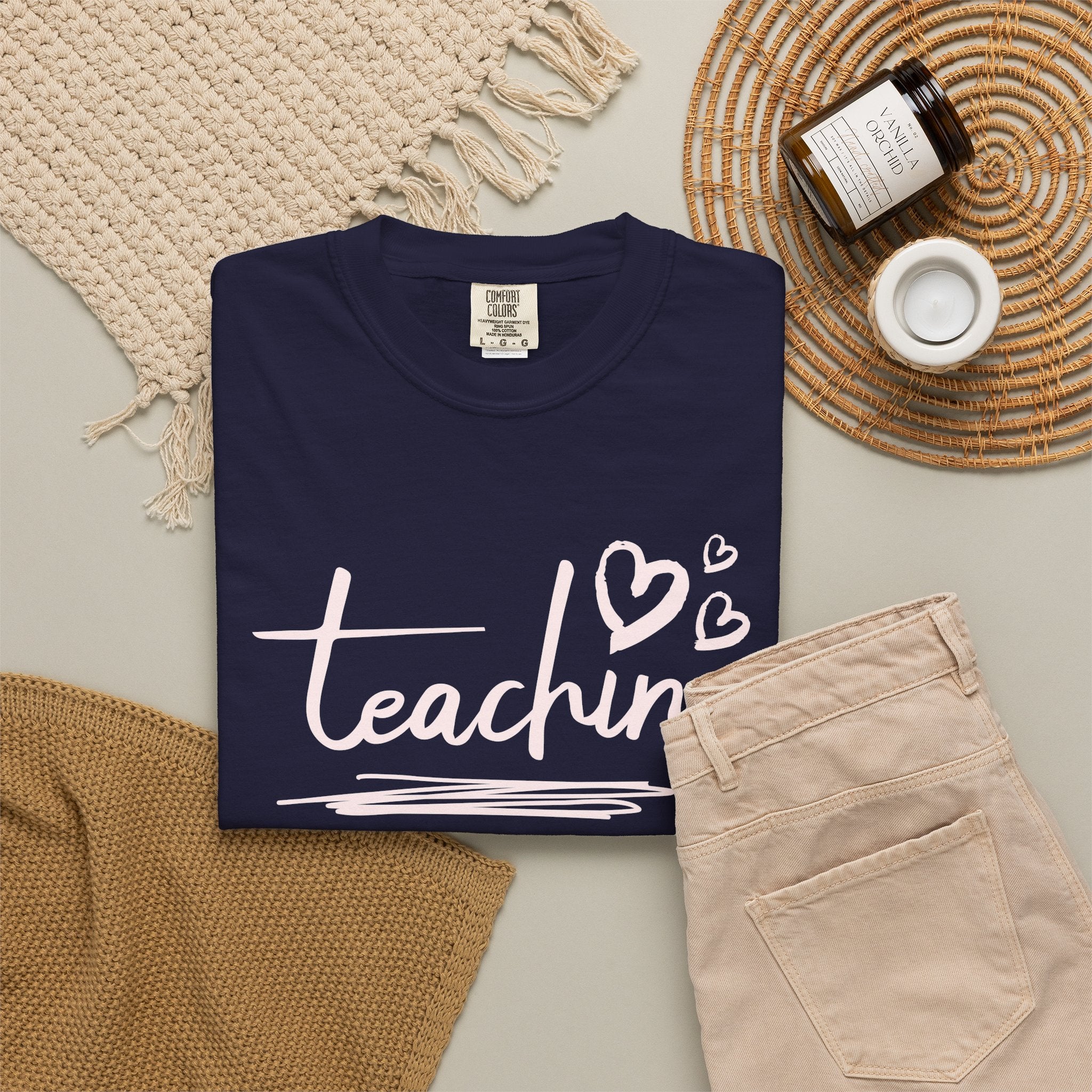 Teaching Is a Work of Heart T-Shirt