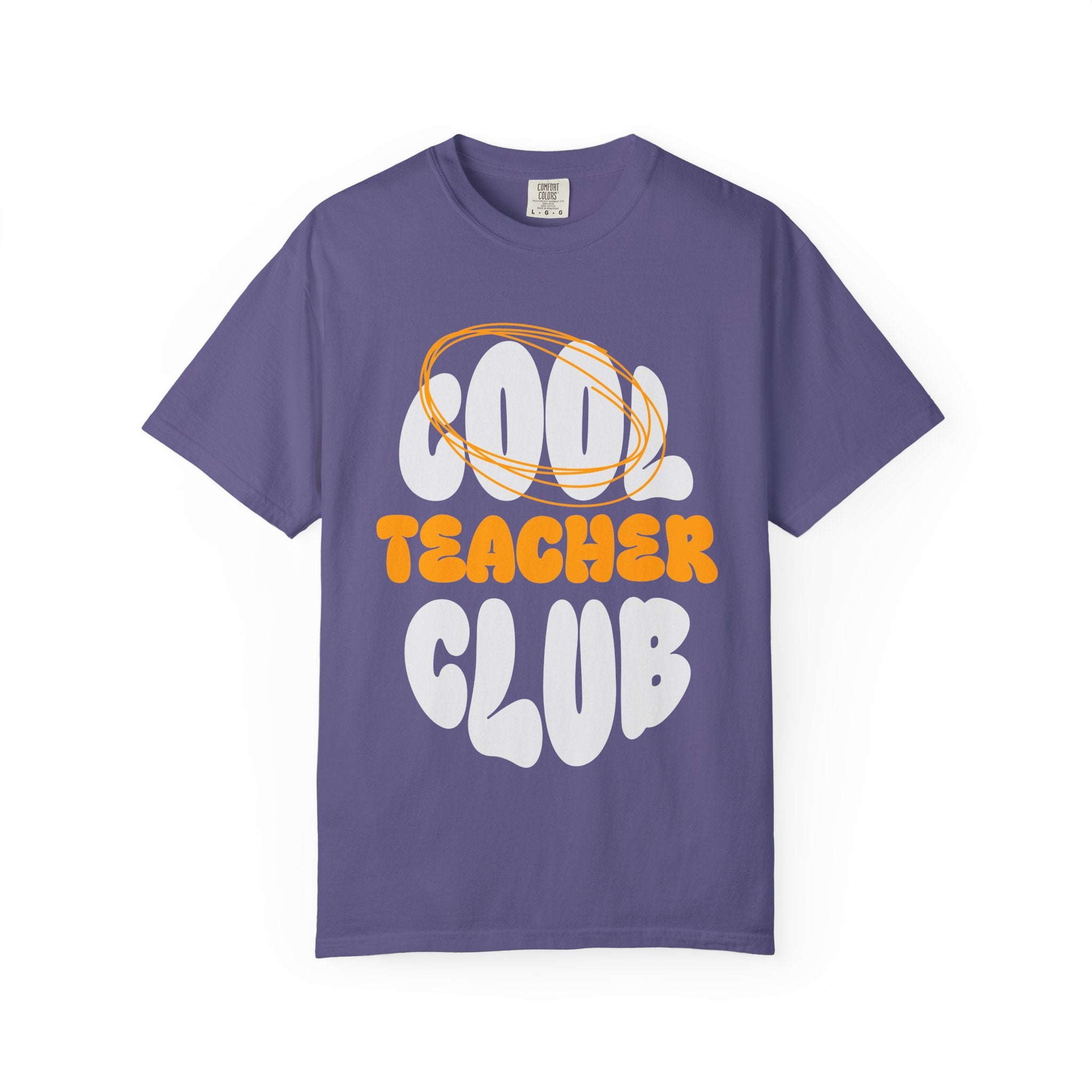 Cool Teacher Club T-Shirt — Retro Graphic Tee for Teachers