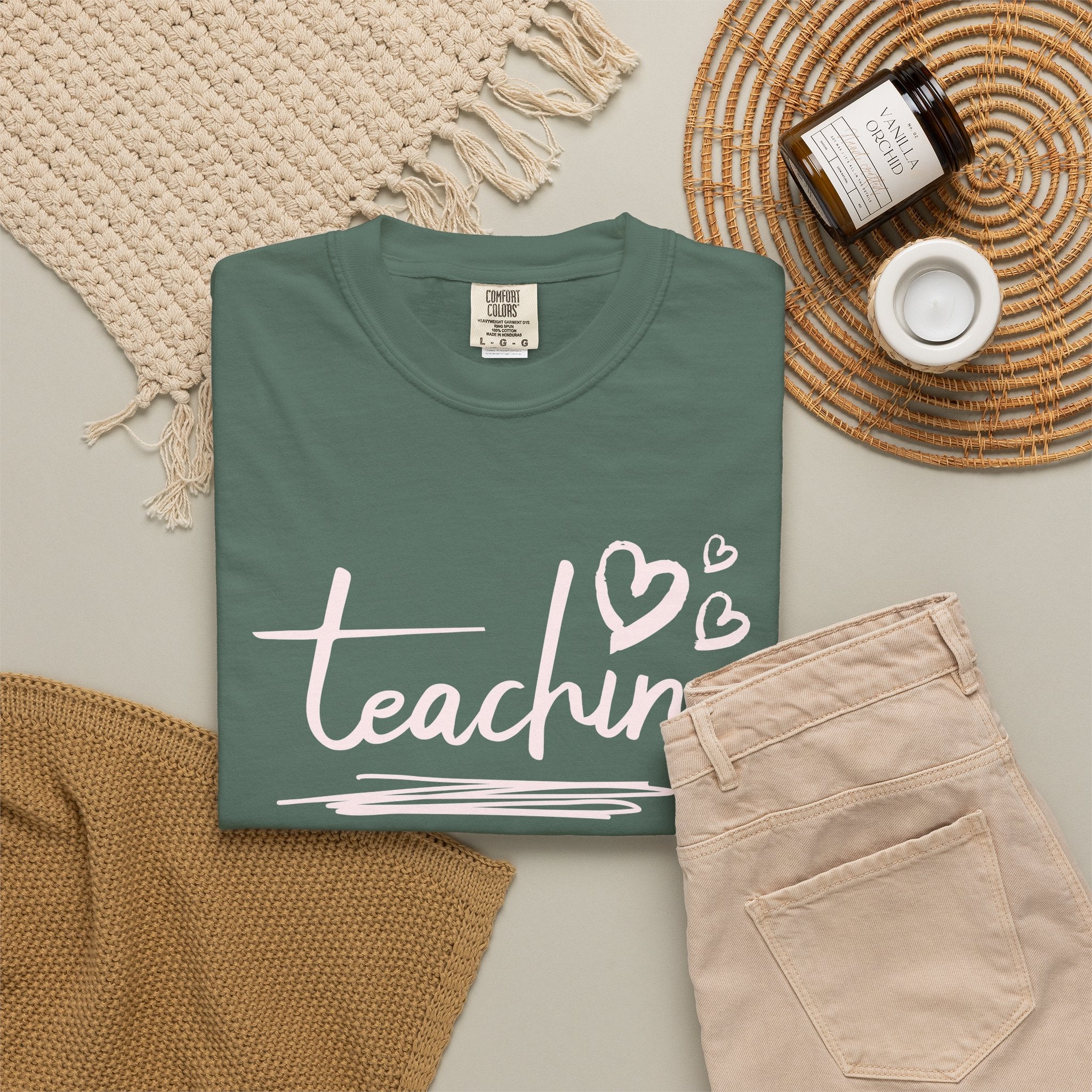 Teaching Is a Work of Heart T-Shirt