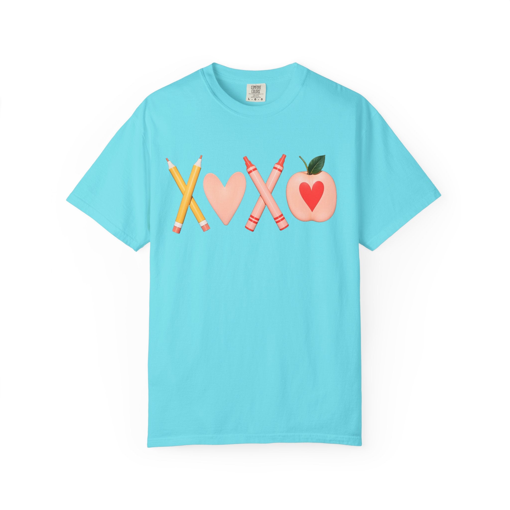 Teacher Love T-Shirt – XOXO Pencils & Apple School Tee