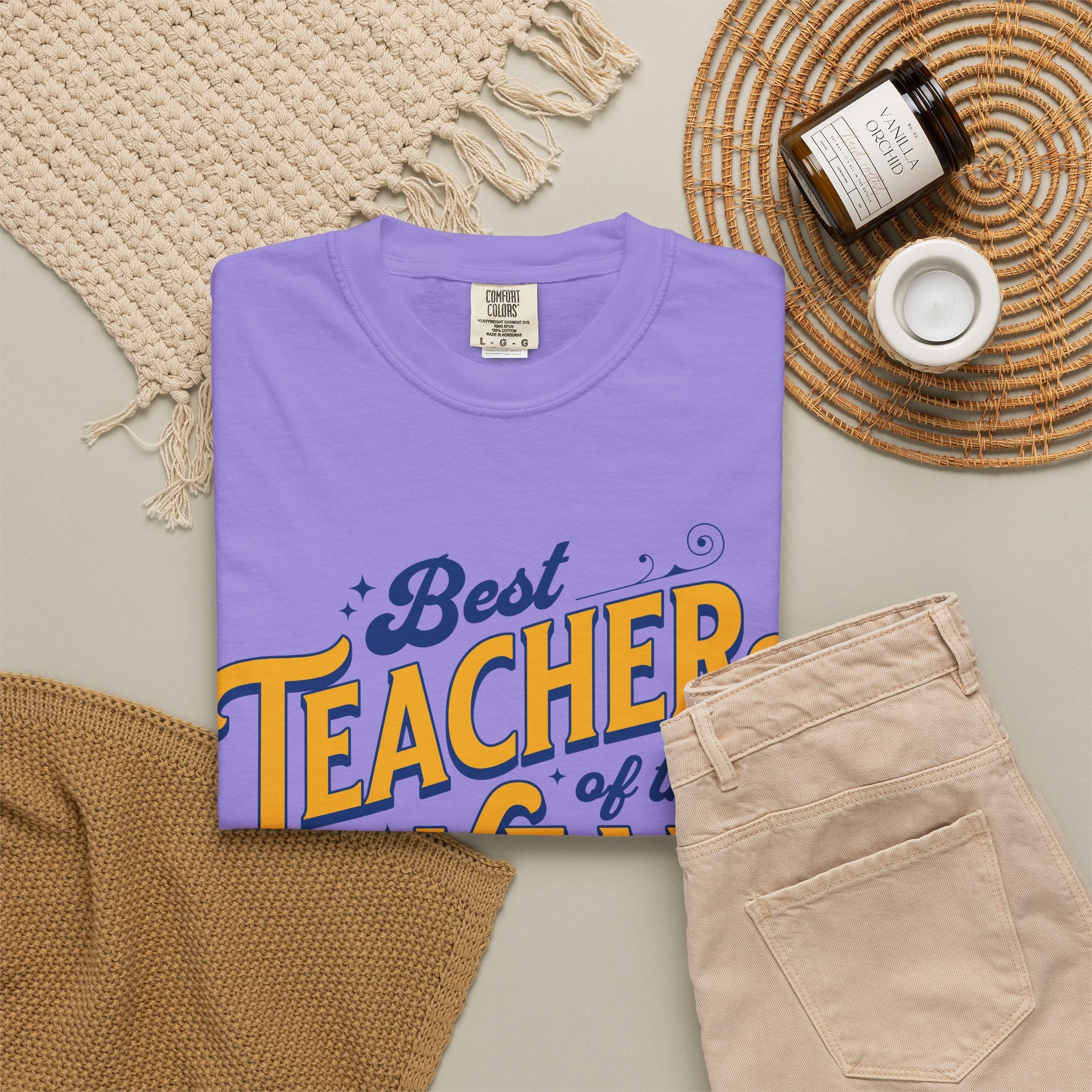 Best Teacher of the Year T-Shirt — Teacher Appreciation Gift