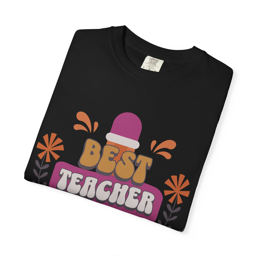 Best Teacher Ever T-Shirt — Retro Pencil Gift for Teachers