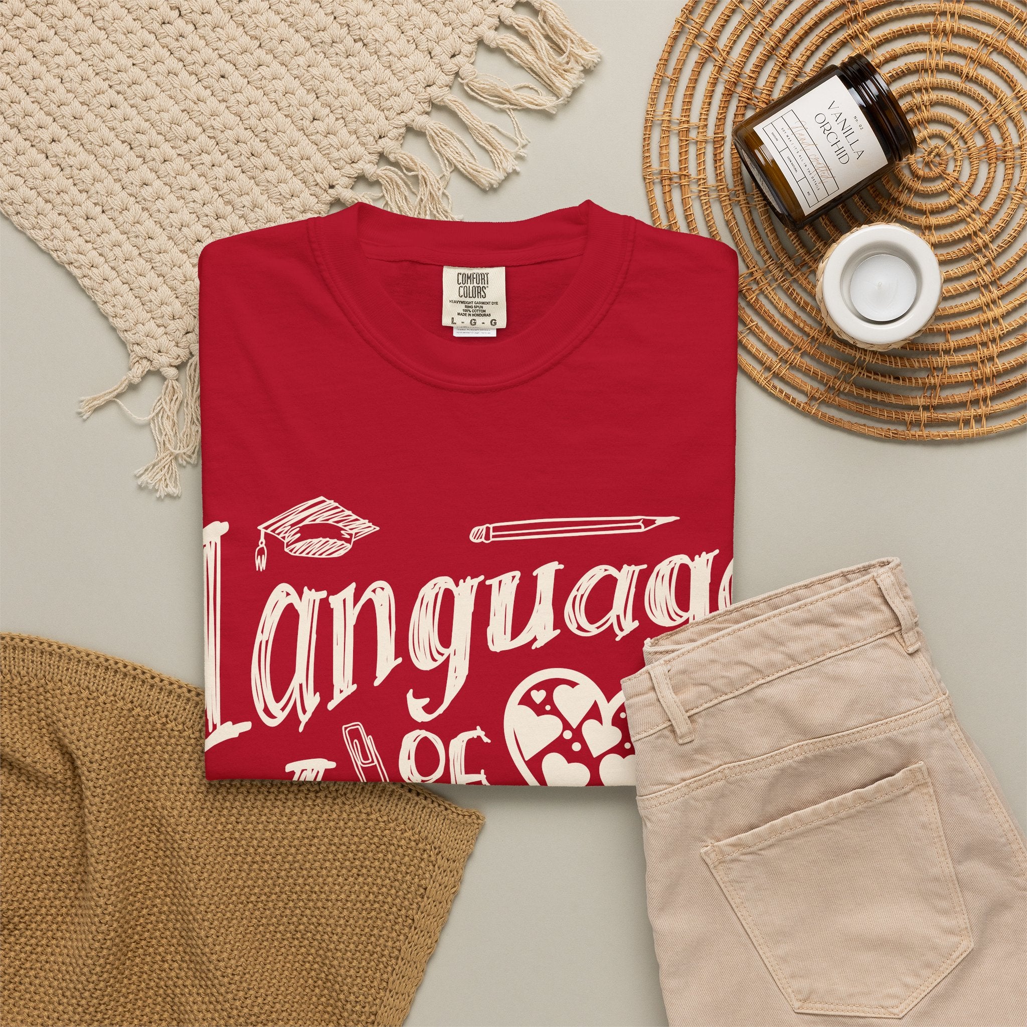Language of Love T-Shirt — Teachers & Children Connect Graphic Tee