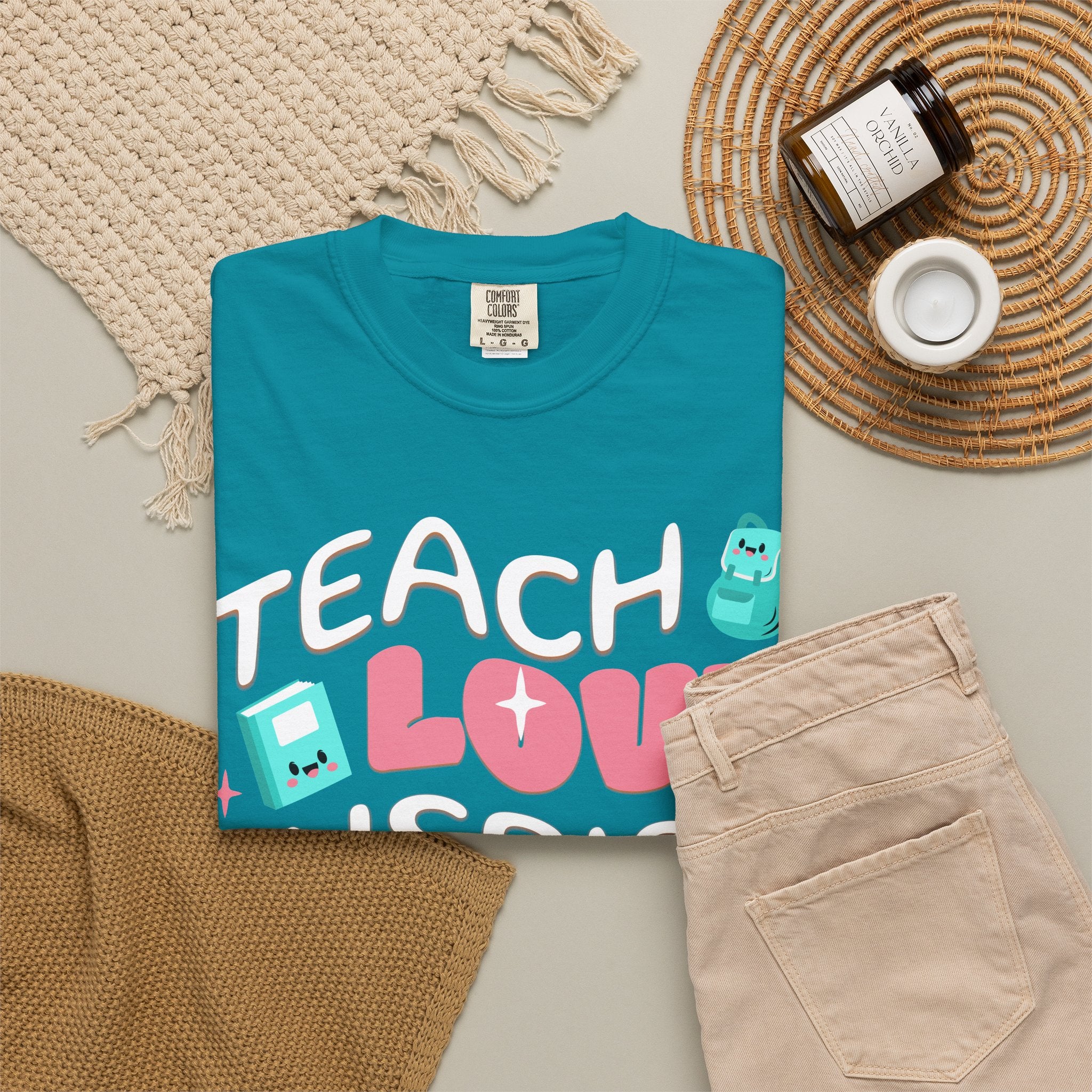 Teach Love Inspire T-Shirt — Cute Teacher Appreciation Tee
