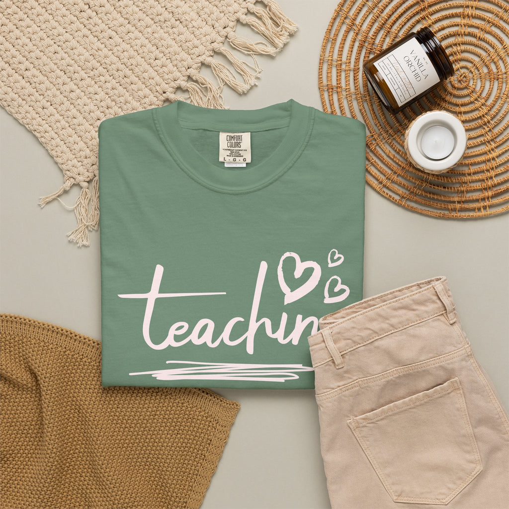 Teaching Is a Work of Heart T-Shirt