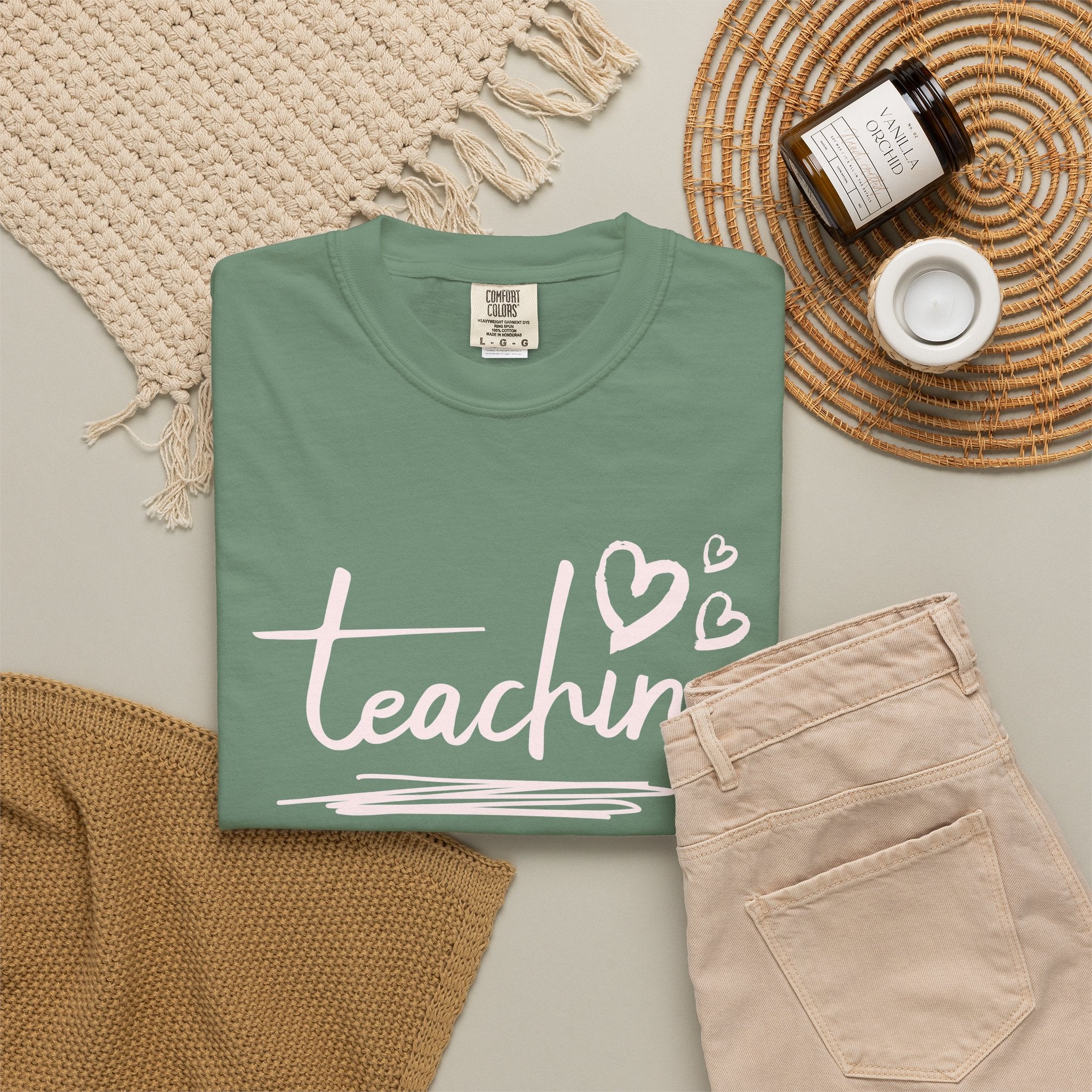 Teaching Is a Work of Heart T-Shirt