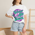 World's Best Teacher T-Shirt — Retro Globe Design, Gift for Educators