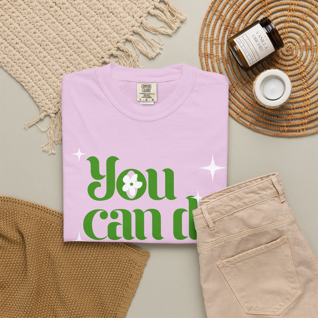 You Can Do Hard Things T-Shirt — Motivational Positive Quote Tee