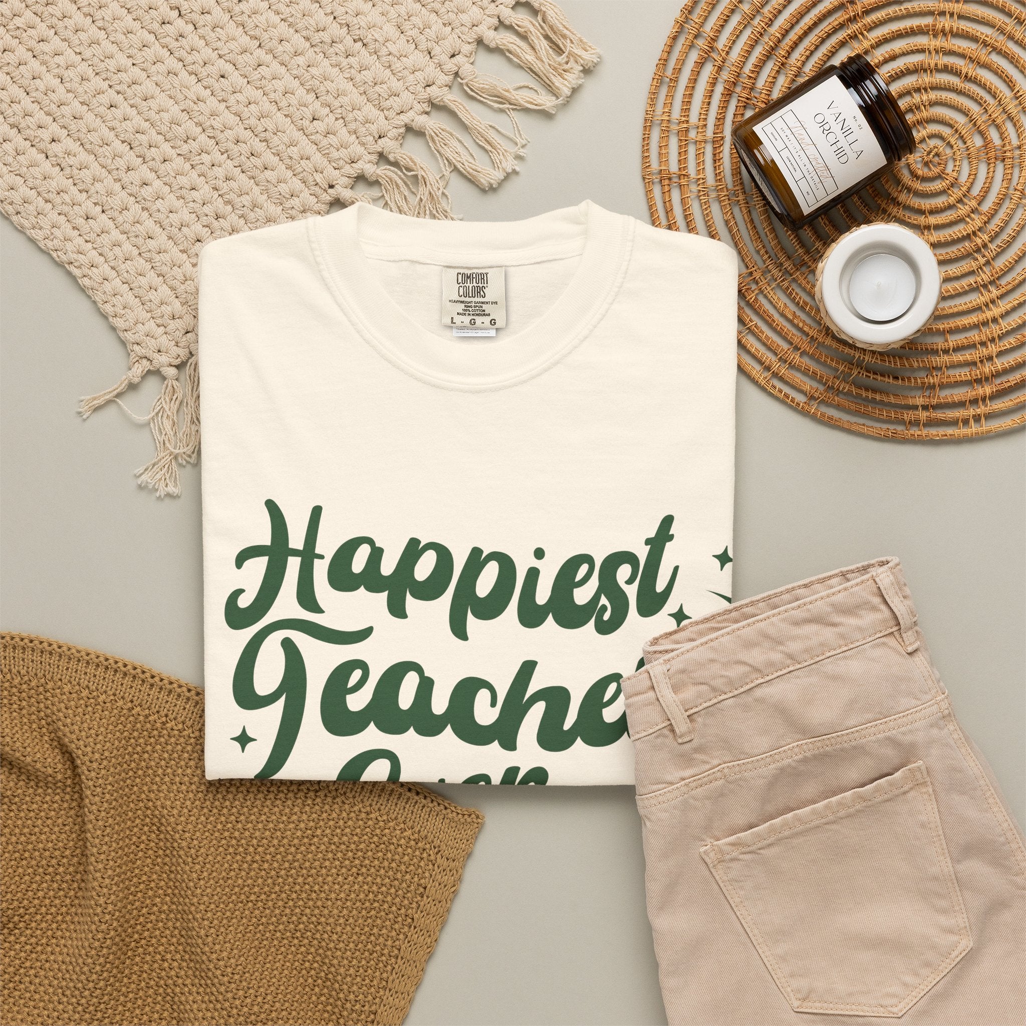 Happiest Teacher Ever T-Shirt — Teacher Appreciation Gift