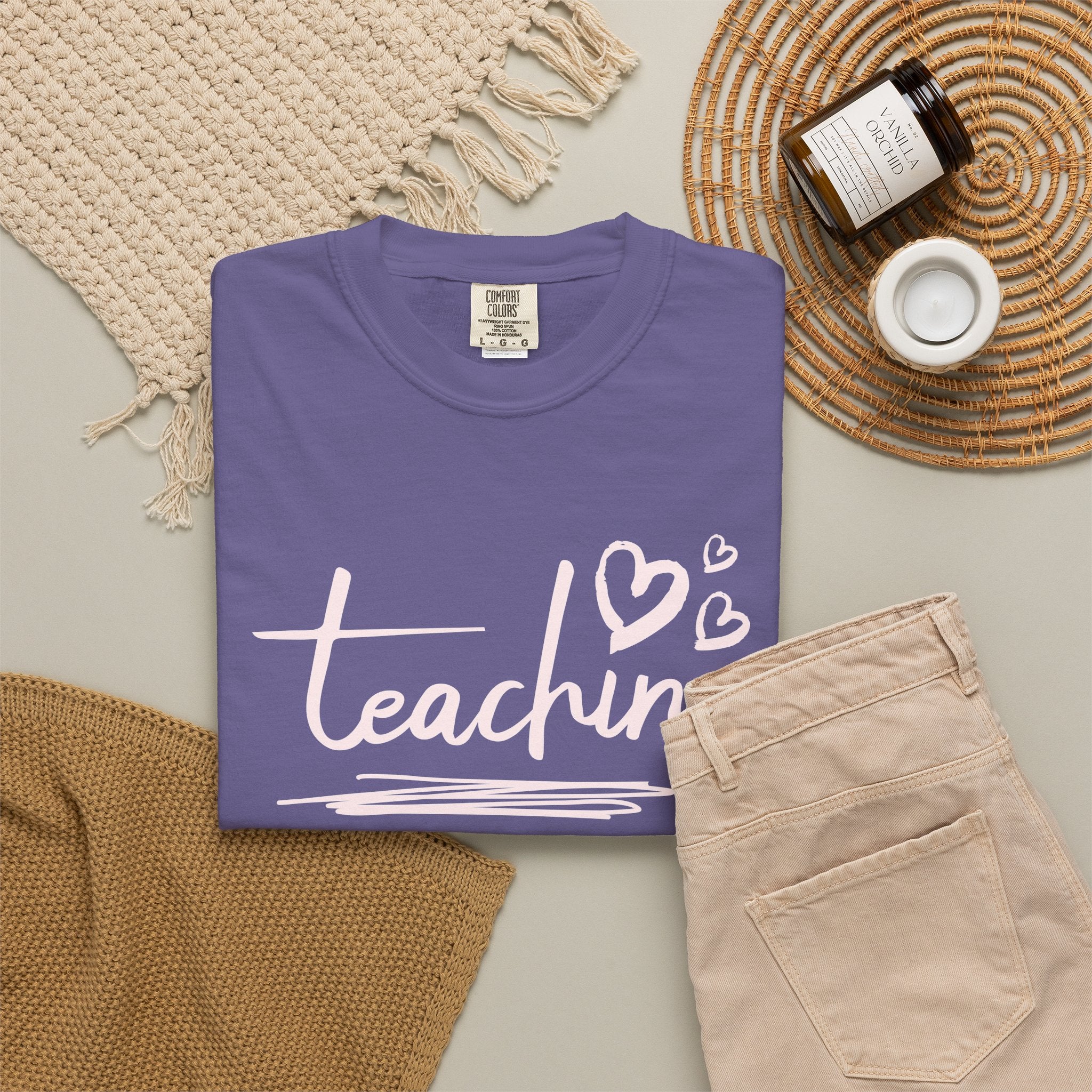 Teaching Is a Work of Heart T-Shirt