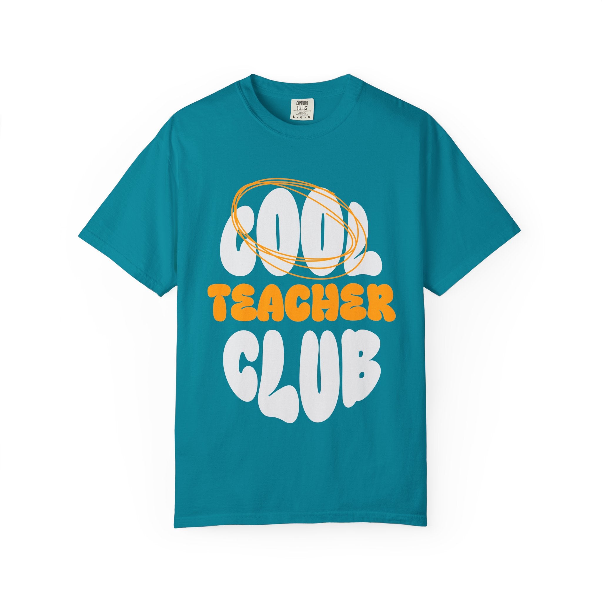 Cool Teacher Club T-Shirt — Retro Graphic Tee for Teachers